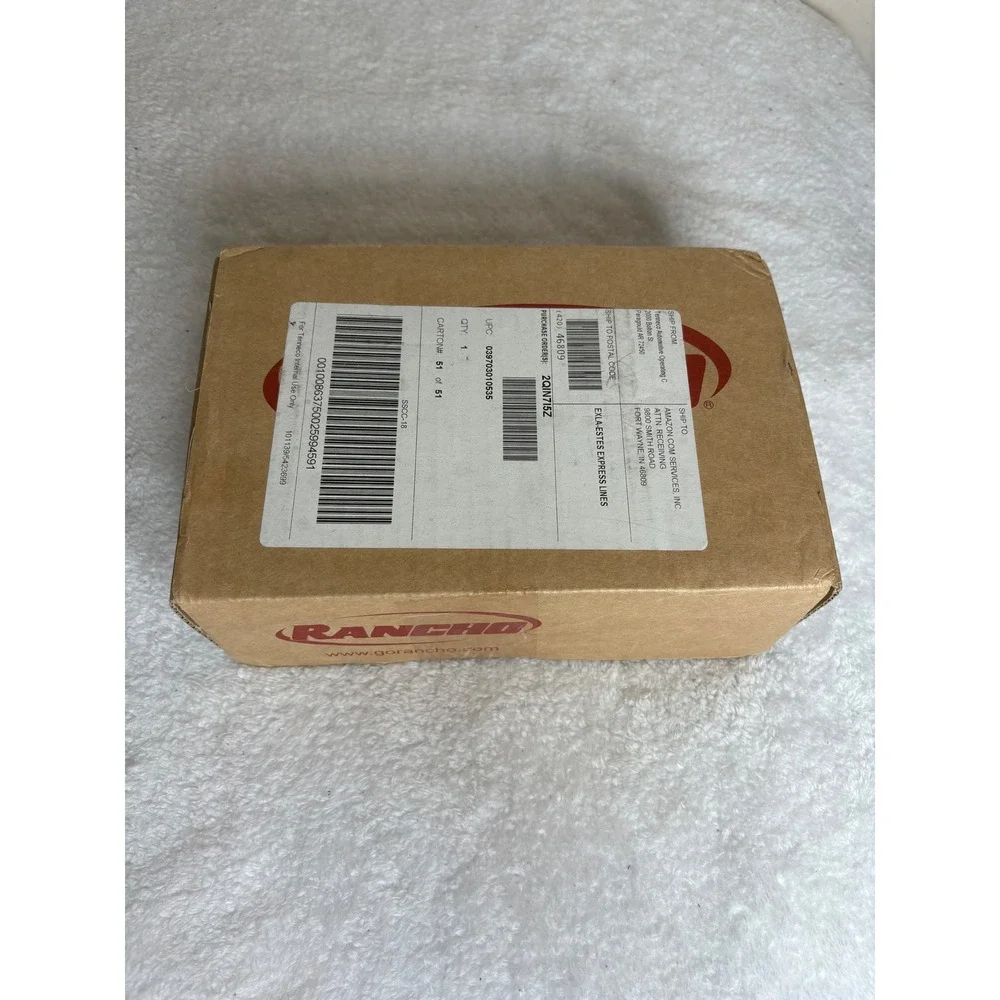Rancho RS64102 RockGEAR Dual Steering Stabilizer Bracket Kit Jeep Wrangler